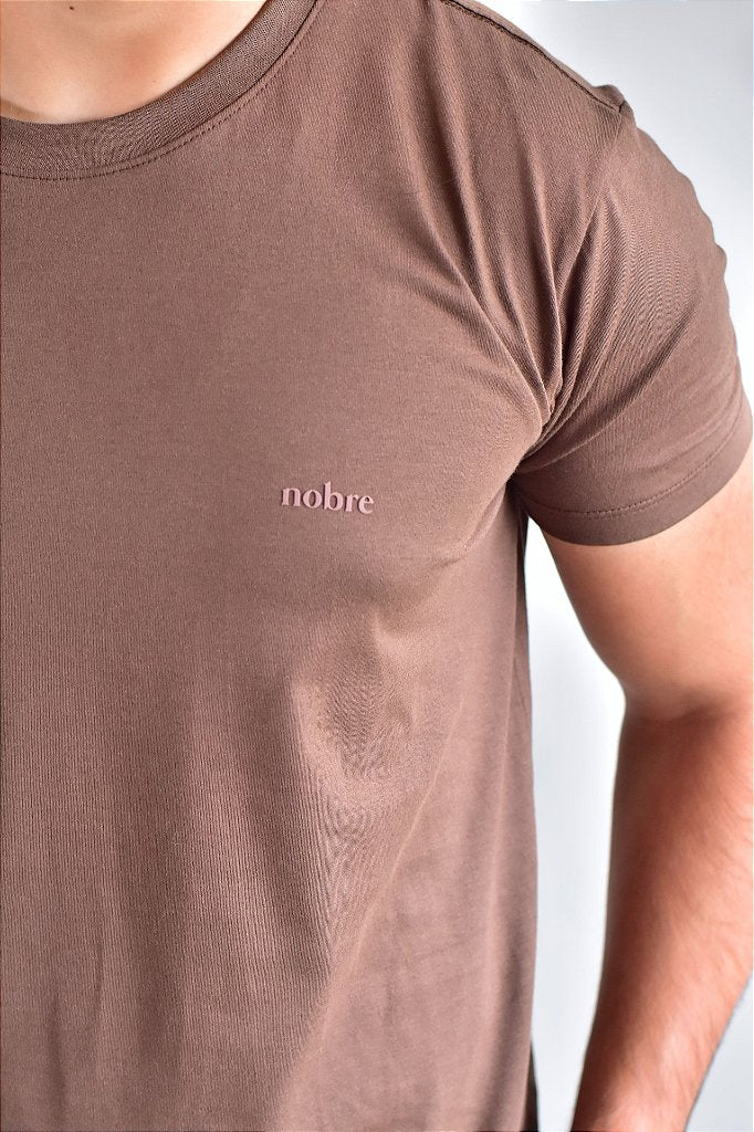 Camiseta Masculina Nobre Men - Marrom