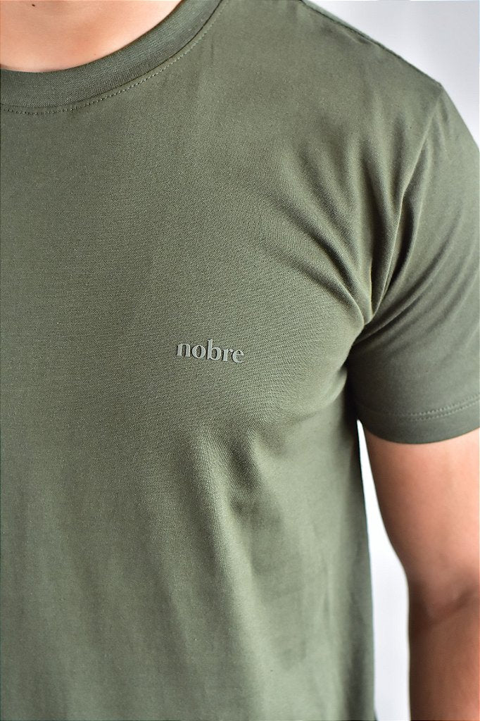Camiseta Masculina Nobre Men - Verde Musgo