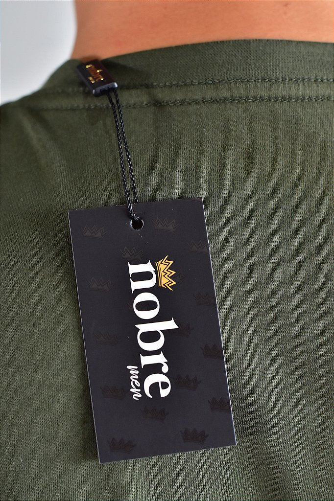 Camiseta Masculina Nobre Men - Verde Musgo