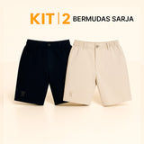 Combo 02 Bermudas Nobre Men