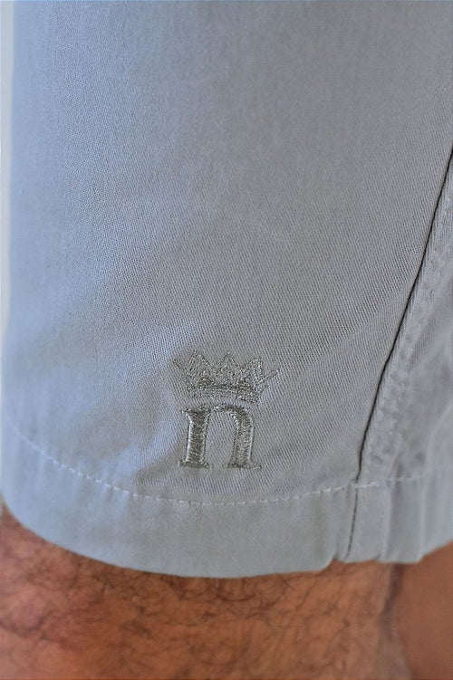 Bermuda Masculina Sarja Nobre Men - Cinza