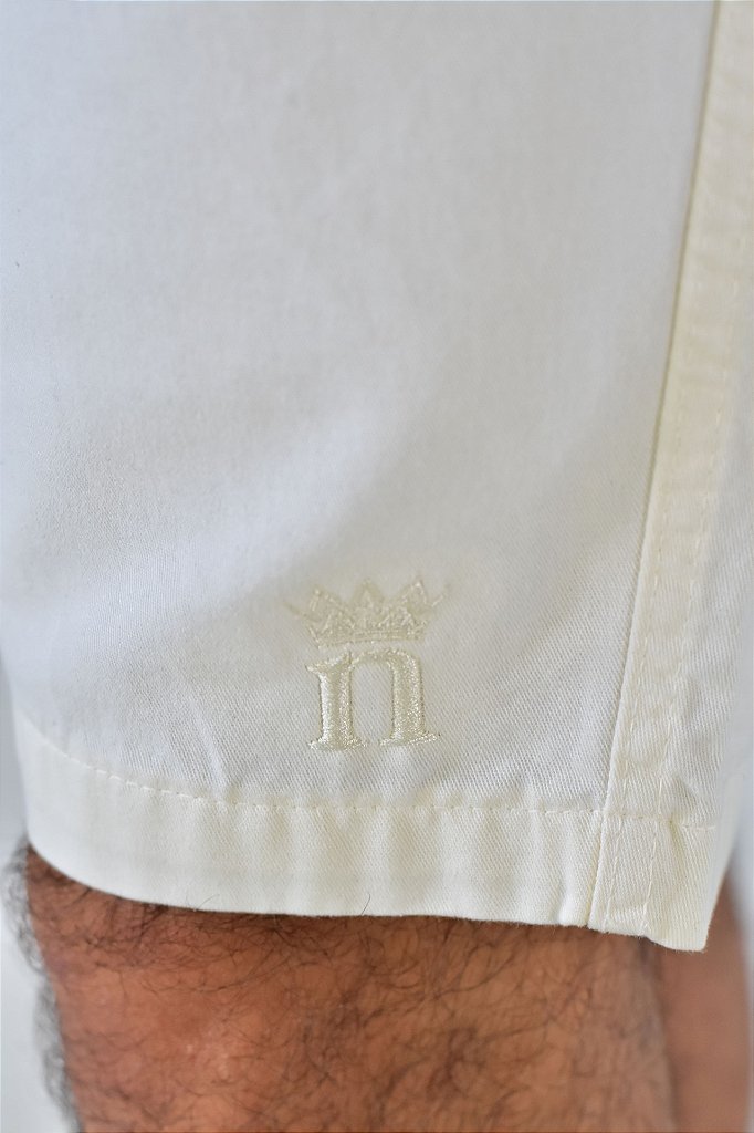 Bermuda Masculina Sarja Nobre Men - Amarela