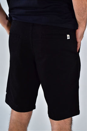 Bermuda Masculina Sarja Nobre Men - Preta