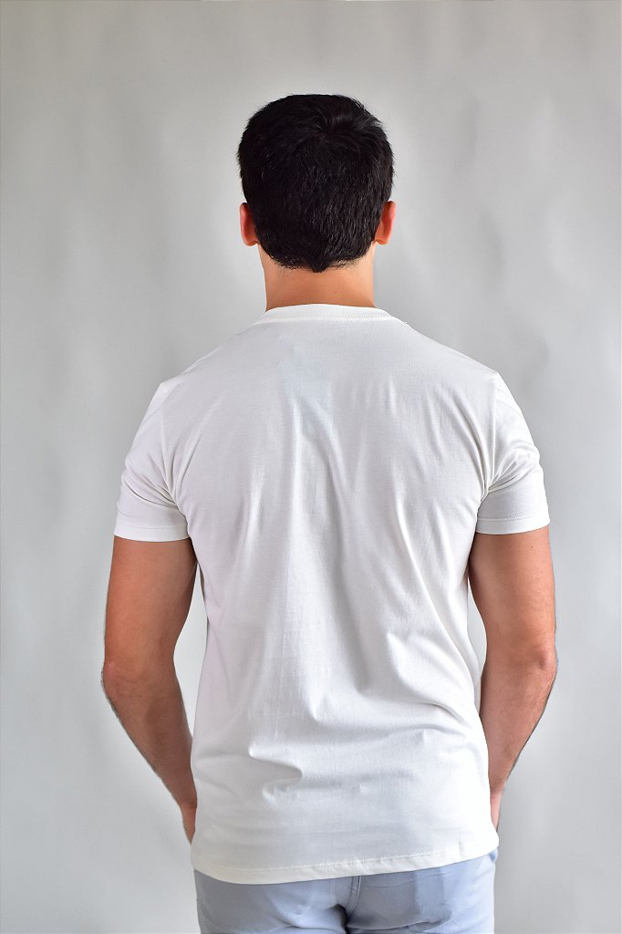 Camiseta Masculina Nobre Men - Off White