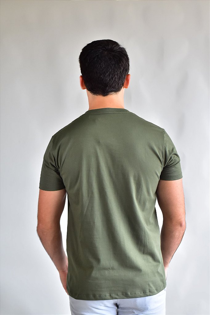Camiseta Masculina Nobre Men - Verde Musgo