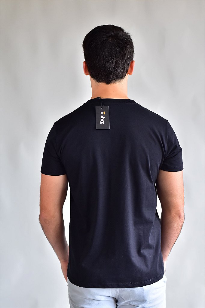 Camiseta Masculina Nobre Men - Preta