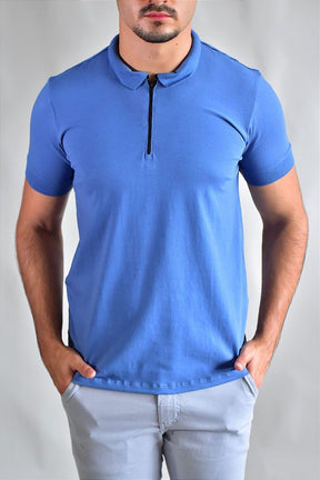 Gola Polo Zíper Nobre Men - Azul