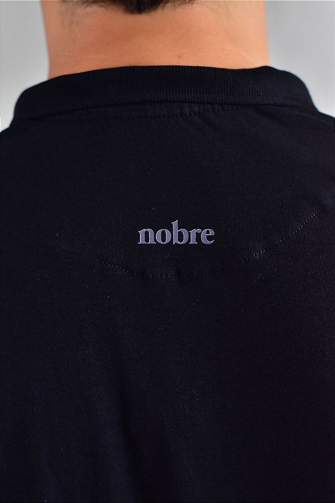 Gola Polo Zíper Nobre Men - Preta