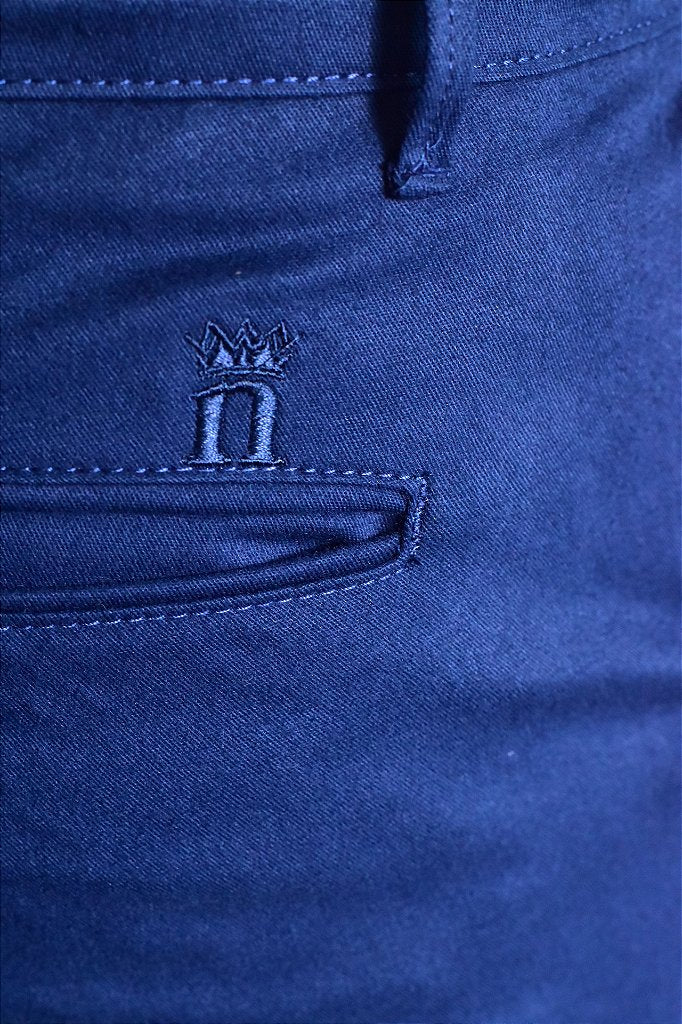 Calça Sarja Nobre Men - Azul Marinho