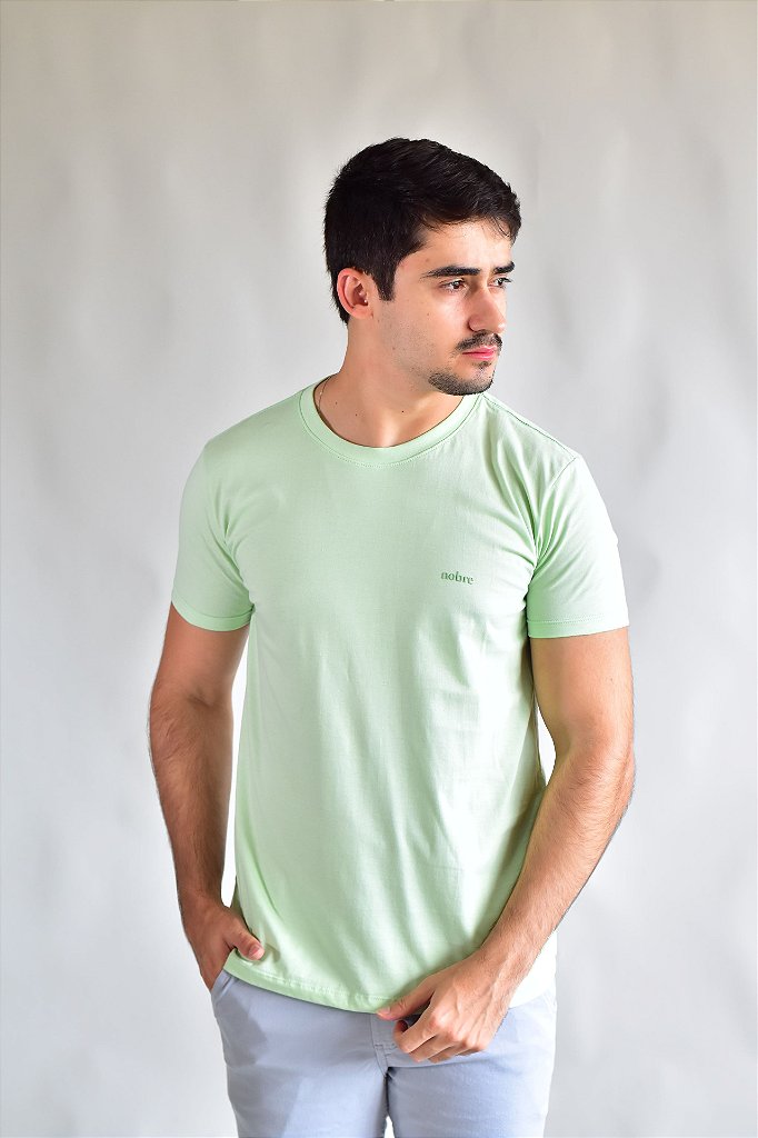 Camiseta Masculina Nobre Men - Verde Menta