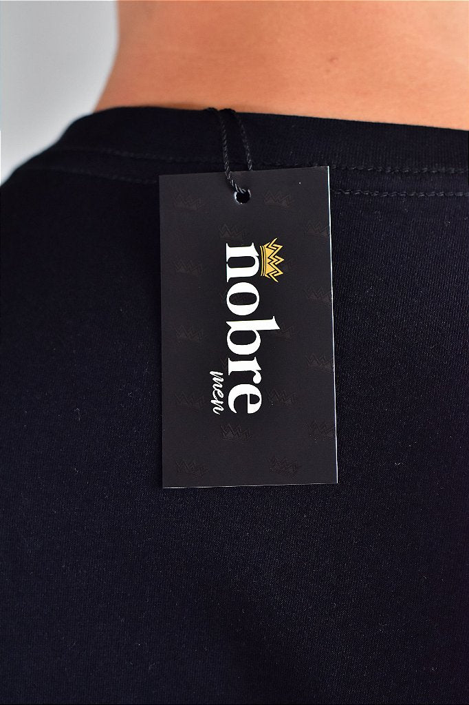 Camiseta Masculina Nobre Men - Preta