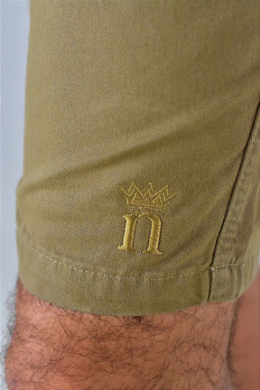Bermuda Masculina Sarja Nobre Men - Cáqui