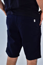 Bermuda Masculina Sarja Nobre Men - Azul Marinho