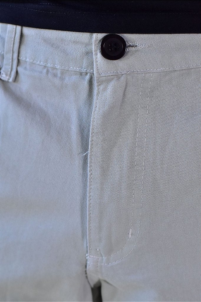 Bermuda Masculina Sarja Nobre Men - Cinza