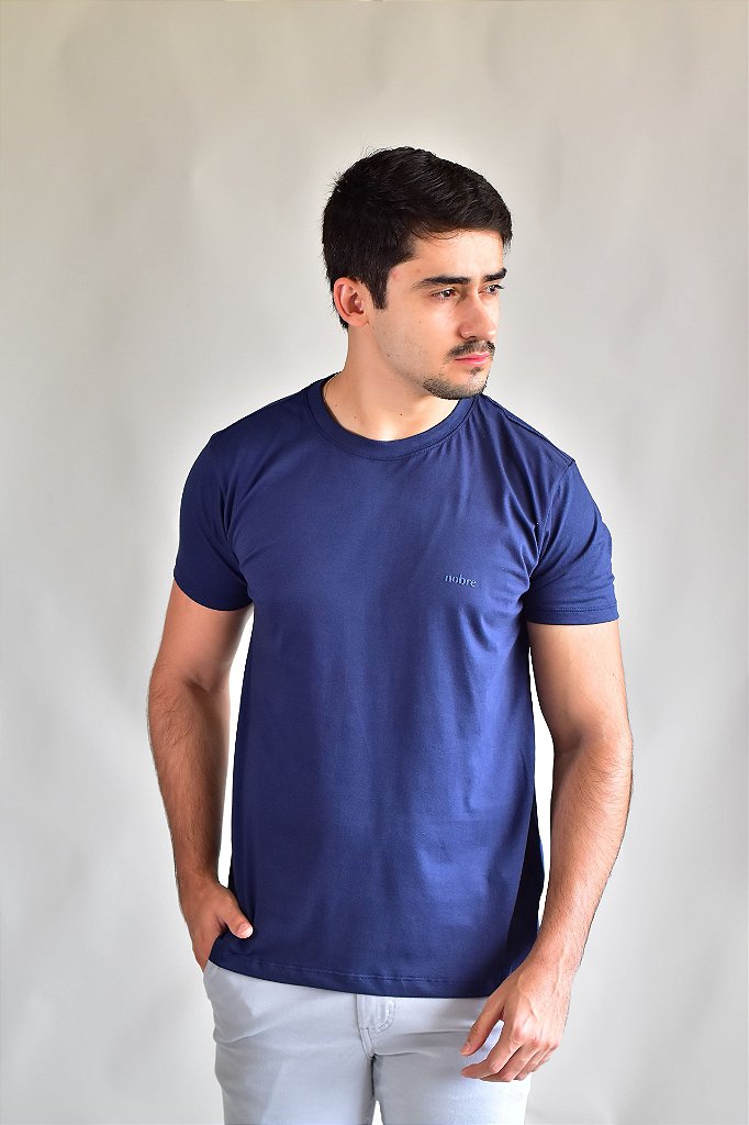 Camiseta Masculina Nobre Men - Azul Marinho