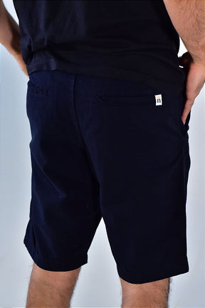 Bermuda Masculina Sarja Nobre Men - Azul Marinho